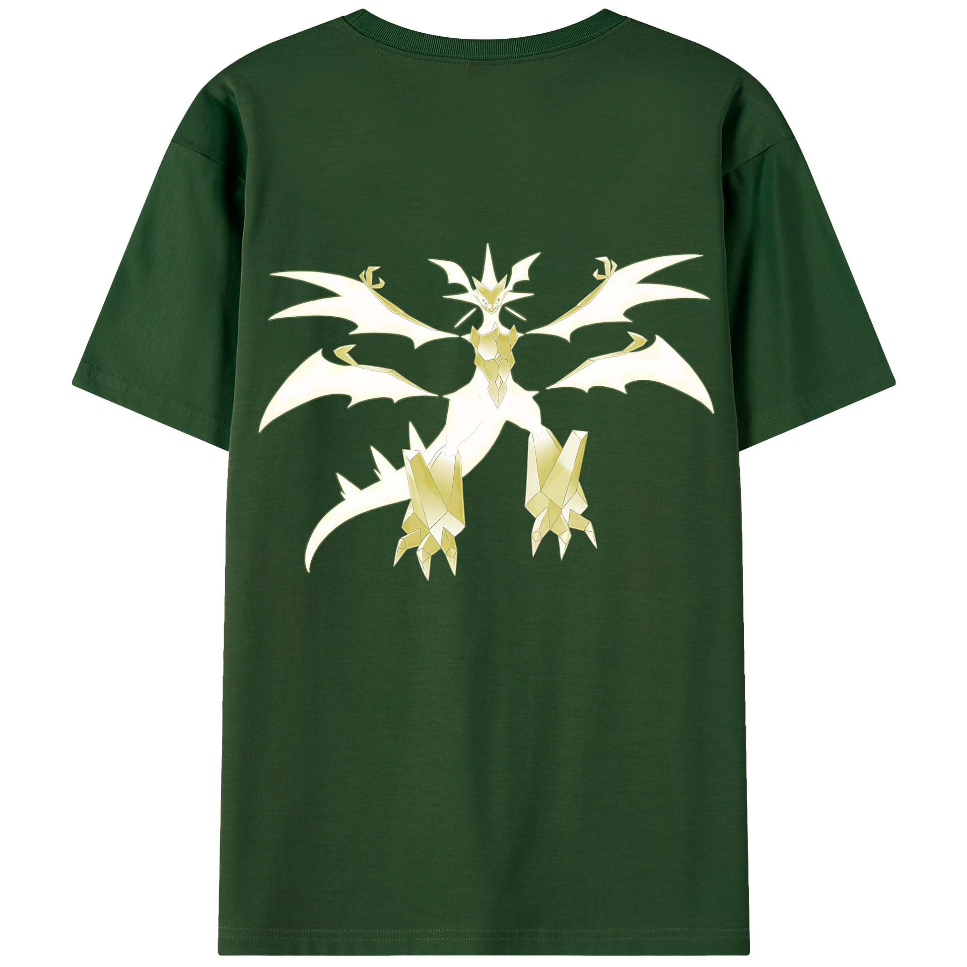 （画像用） ポケットモンスター Pokémon 綿100％半袖Tシャツ（背面プリント）